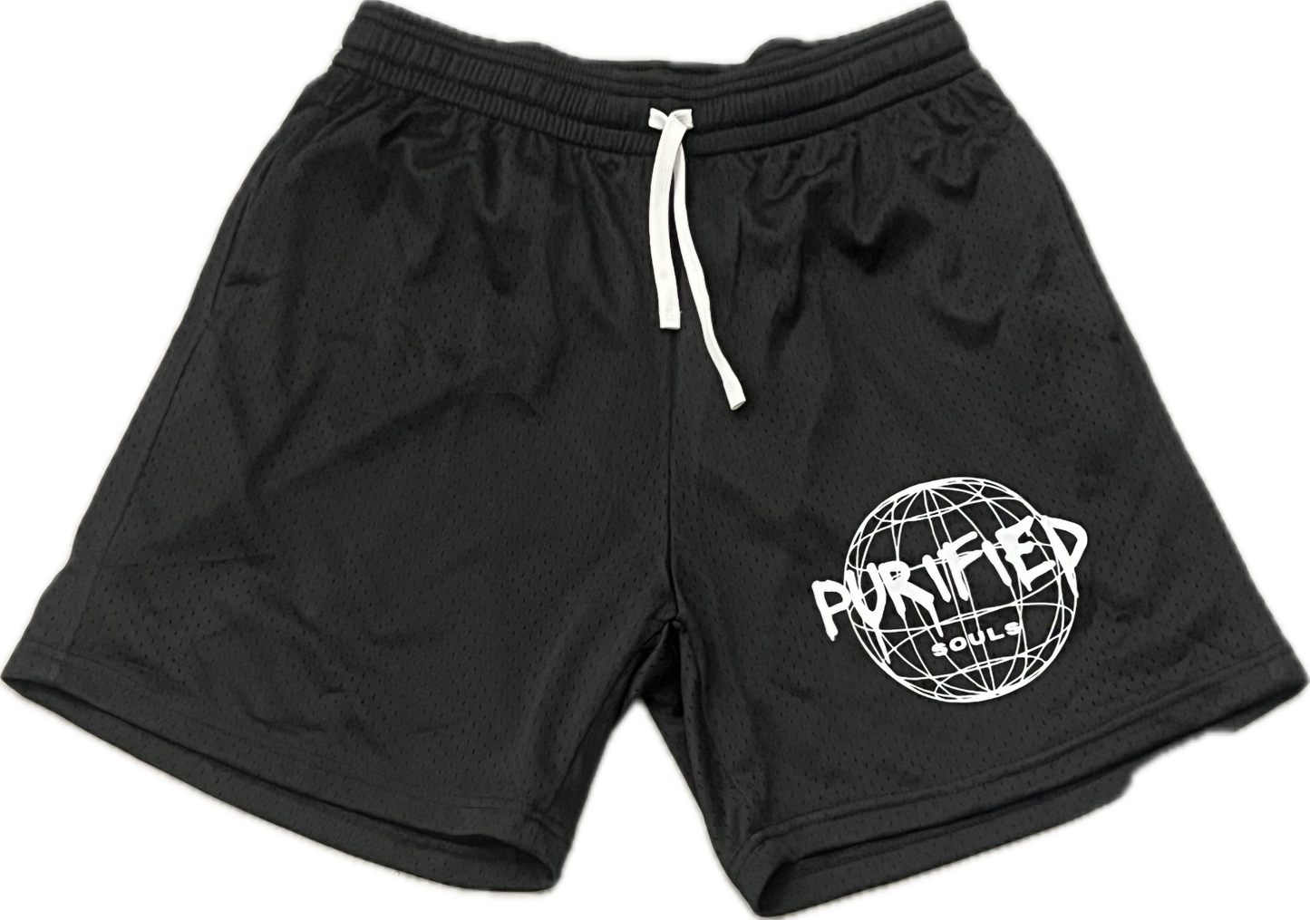 Black Purified Shorts Men