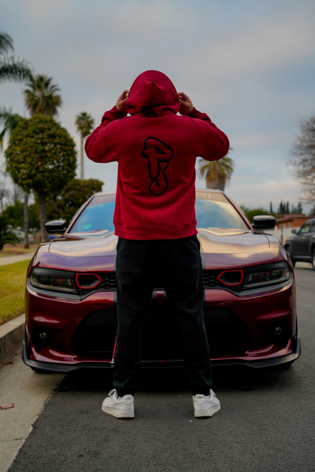 Red Purified Hoodie Unisex