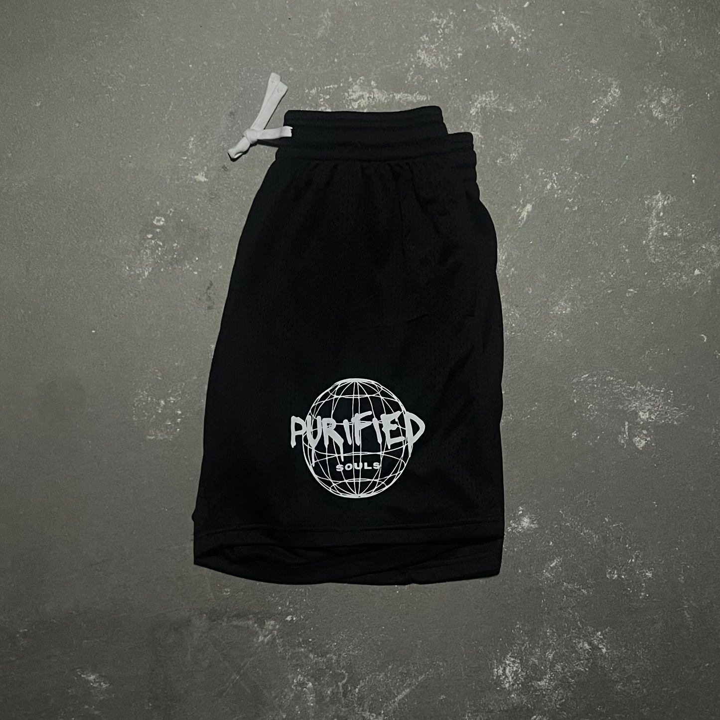 Black Purified Shorts Men