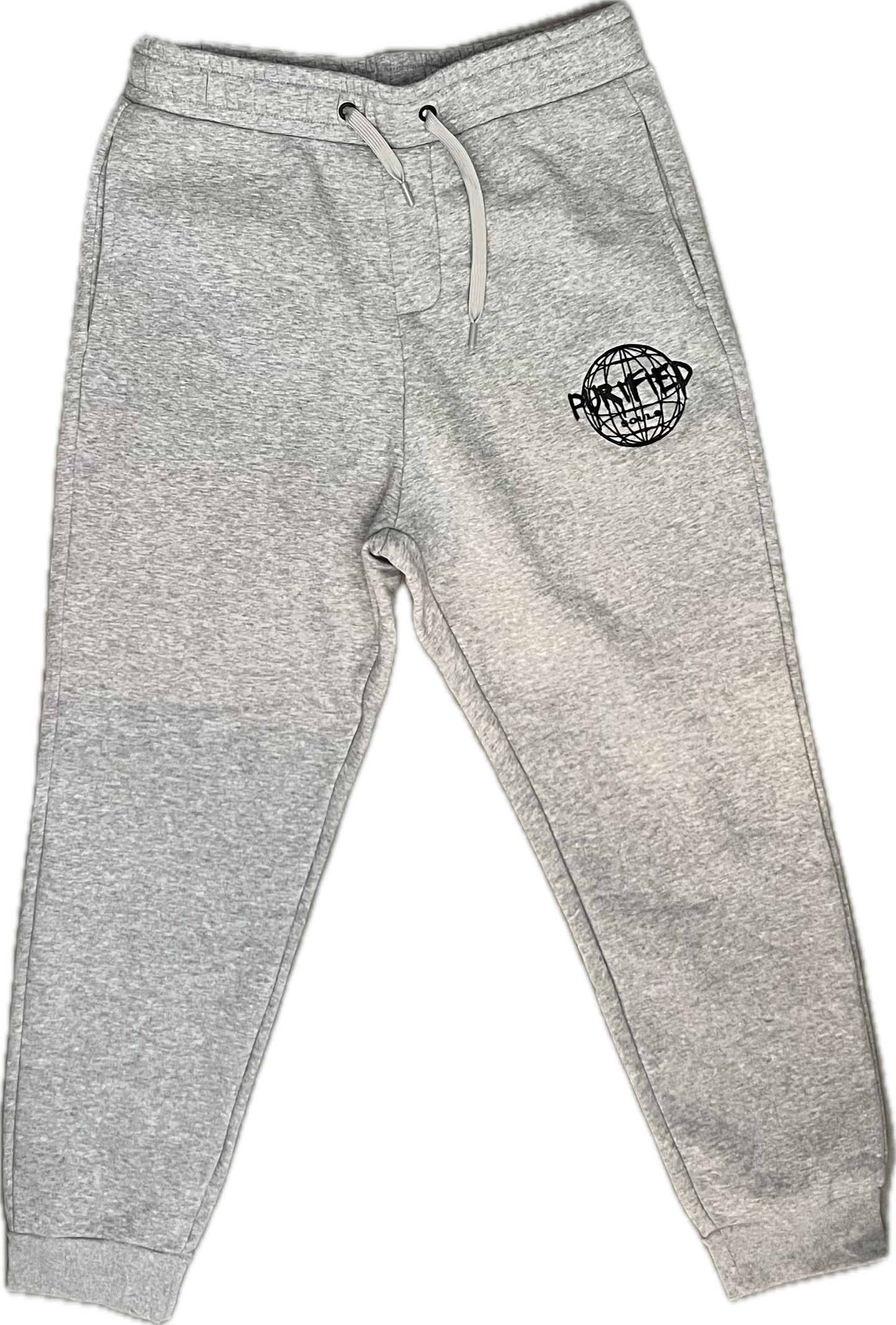 Gray Purified Sweatpants Unisex