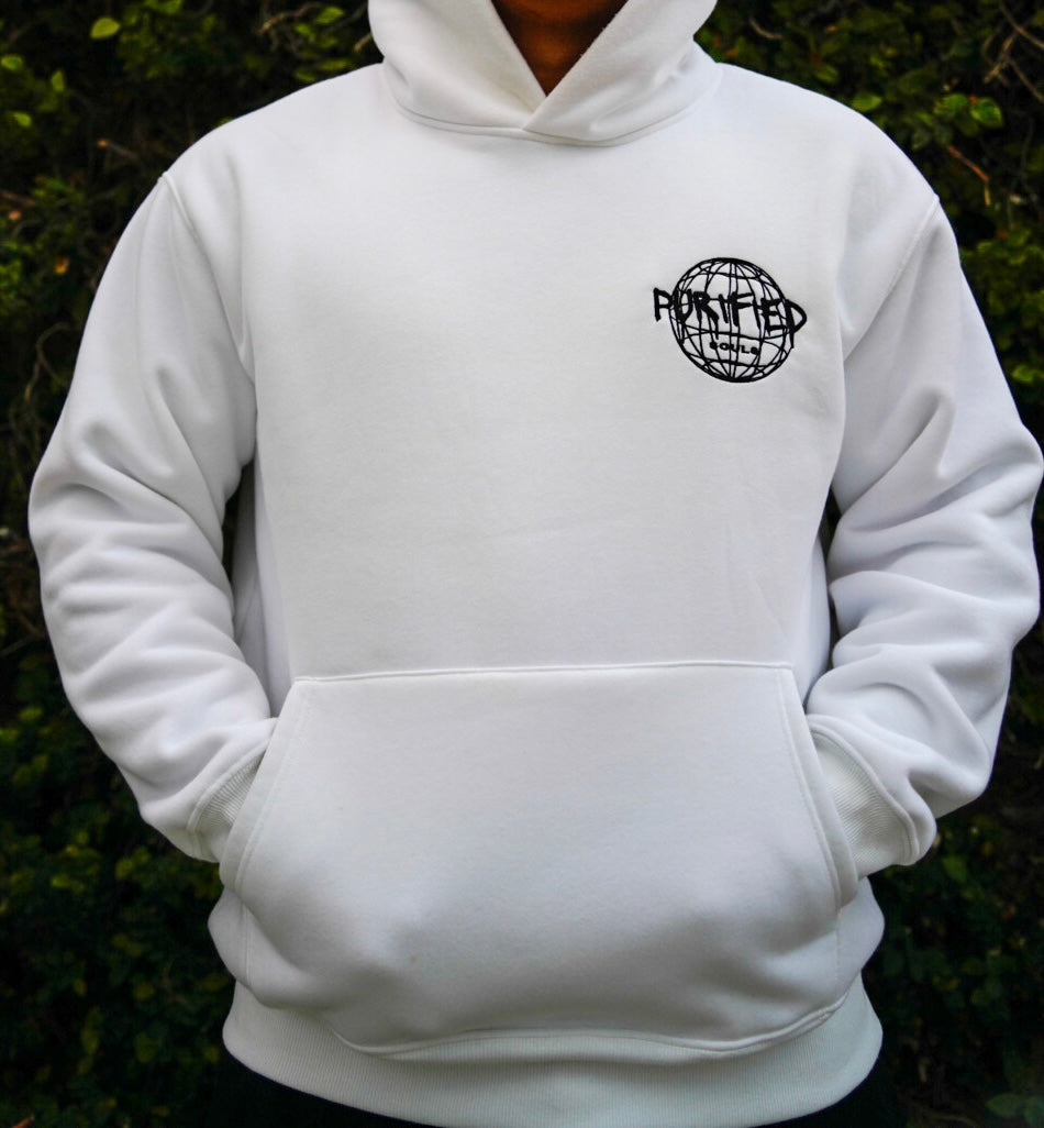 White Purified Hoodie Unisex