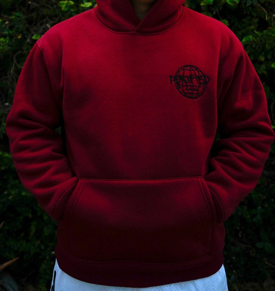 Red Purified Hoodie Unisex