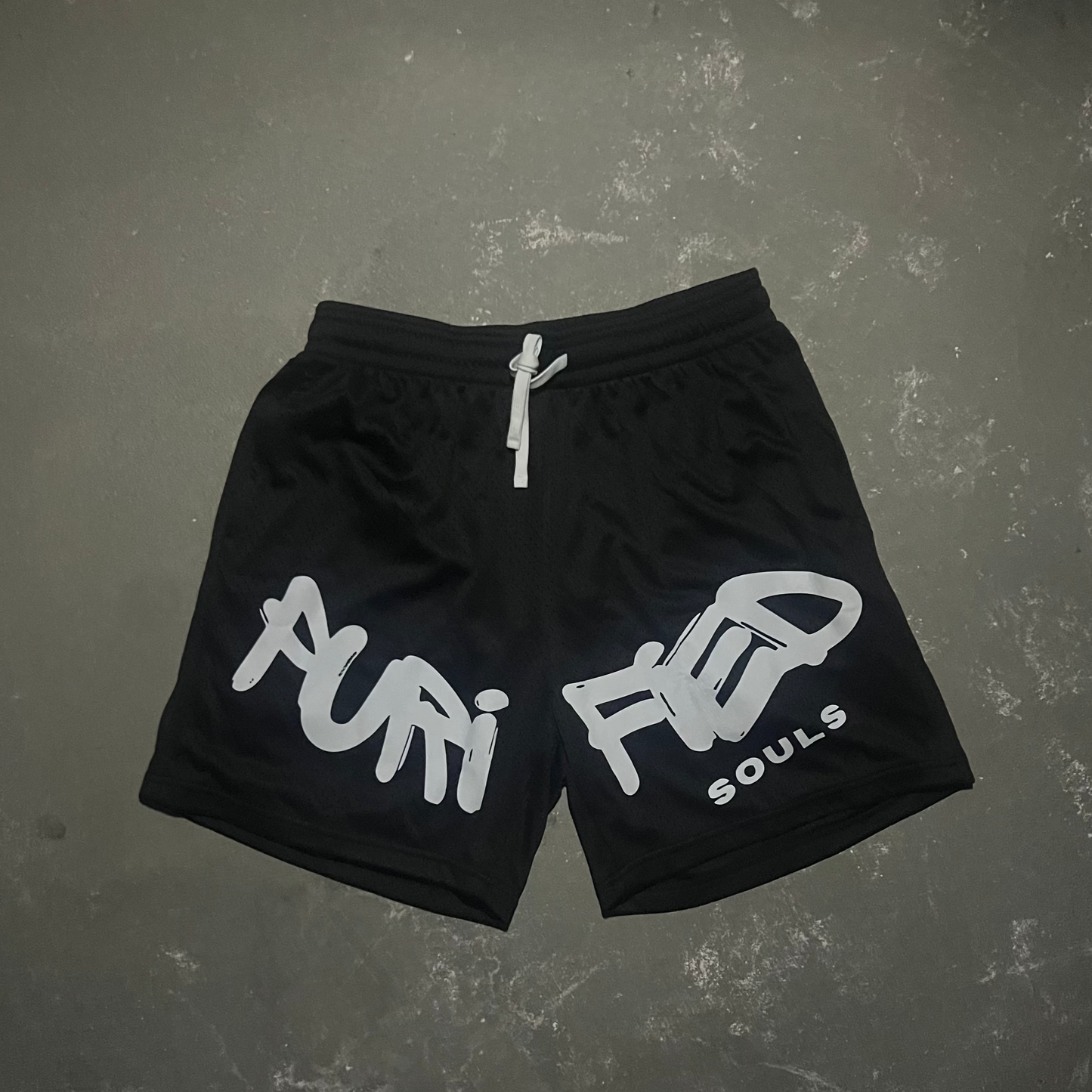 Black Purified Across the shorts