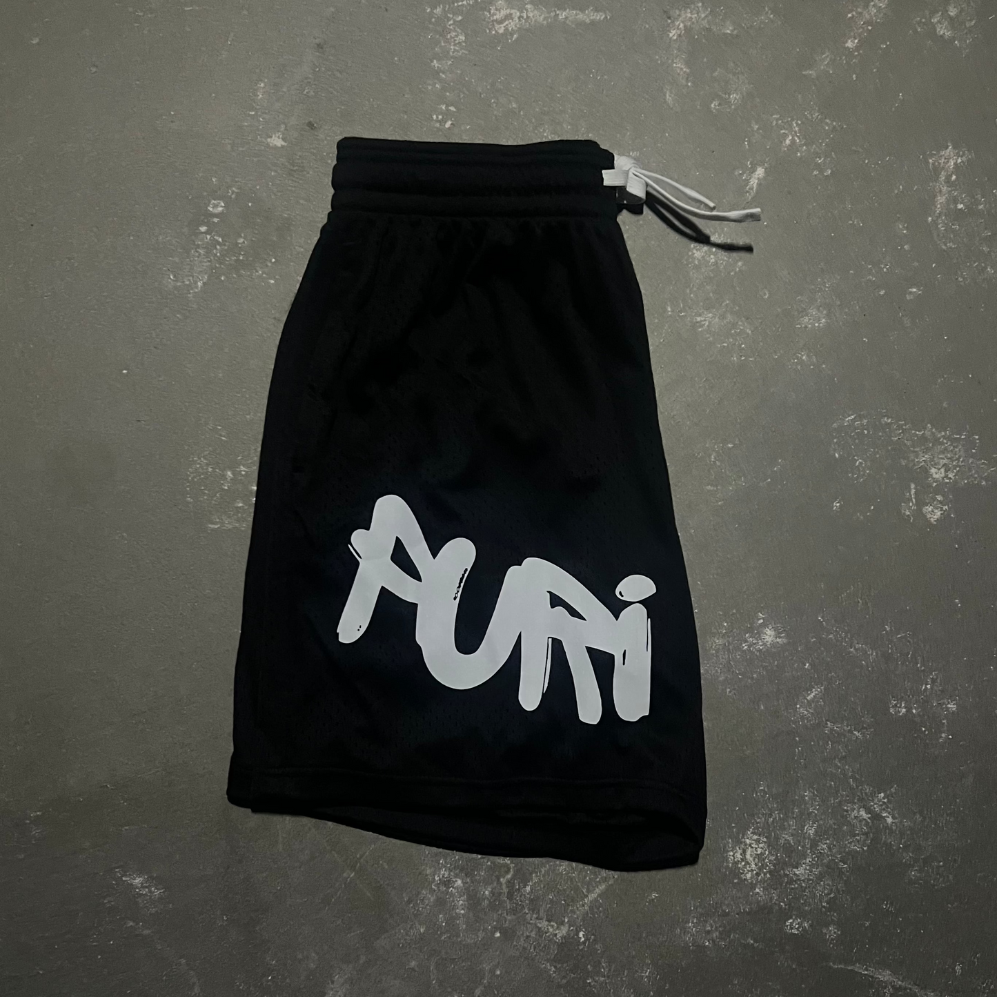Black Purified Across the shorts